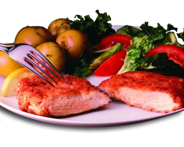 Εύκολο σνίτσελ κοτόπουλου