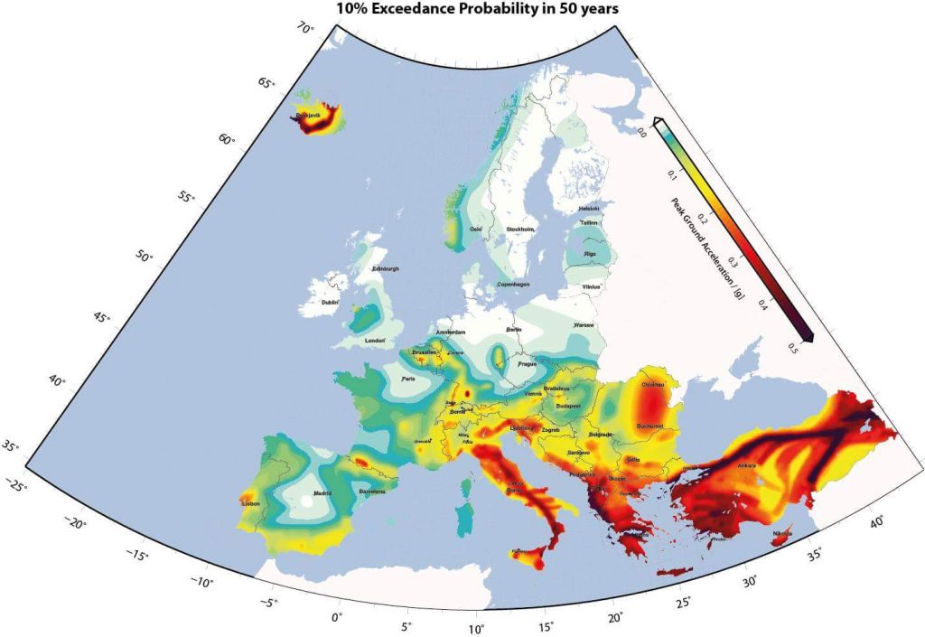 Οι πιο σεισμογενείς χώρες του κόσμου – Εκπληξη η Ελλάδα