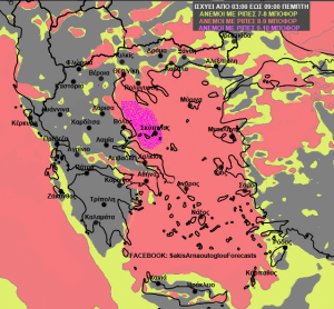 Καιρός : Εκτακτη προειδοποίηση για επικίνδυνους ανέμους