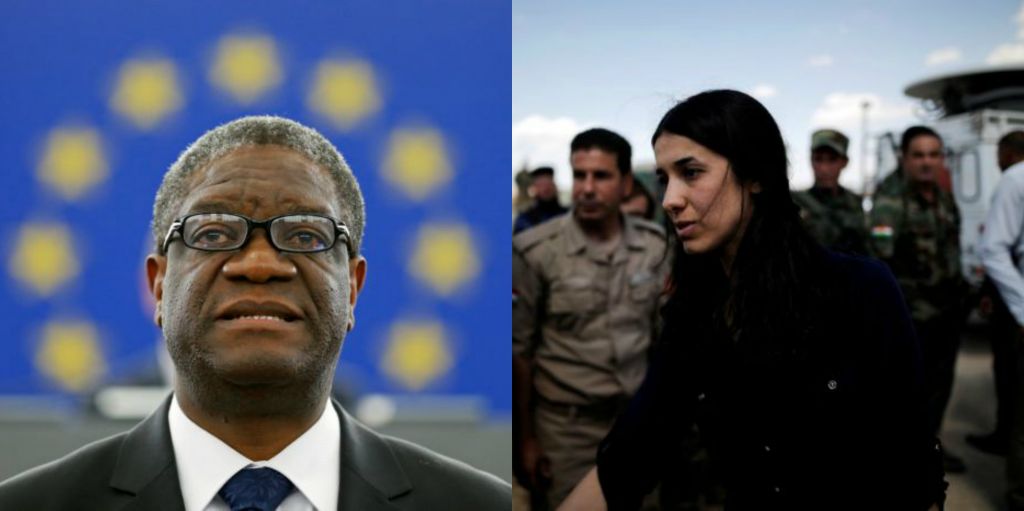 Νόμπελ Ειρήνης 2018 :  Μουκουέγκε και Μουράντ οι φετινοί νικητές