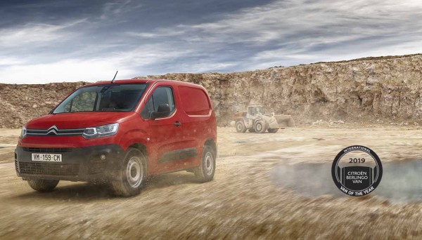 Citroën Berlingo: Κατέκτησε τον τίτλο του Διεθνούς Van Της Χρονιάς 2019