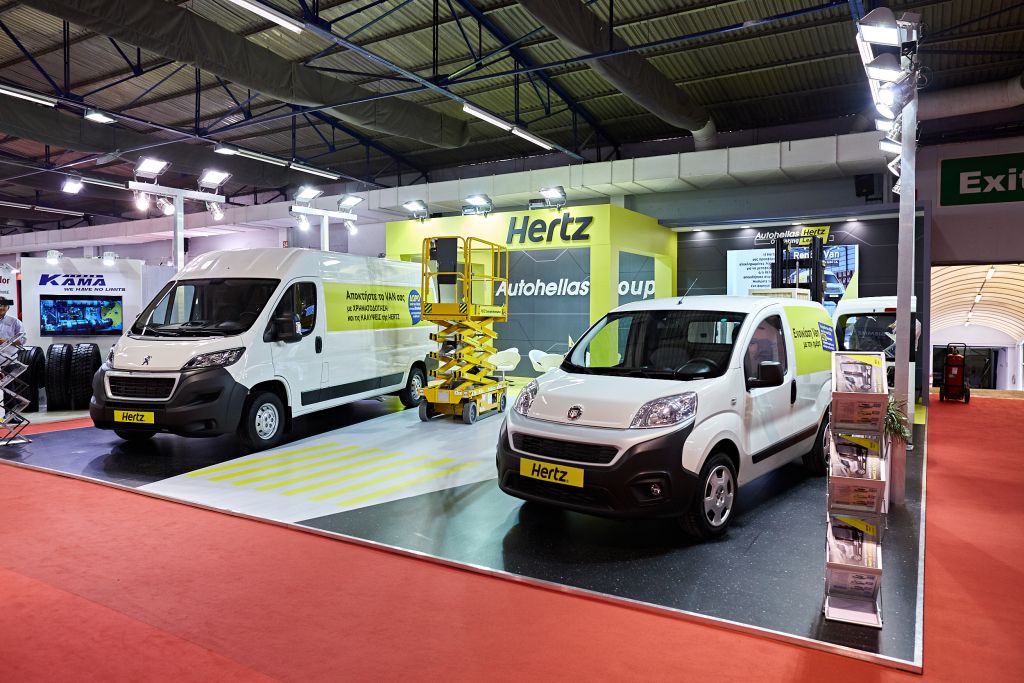 Δυναμικό παρόν της Autohellas Hertz στην 3η Διεθνή  Έκθεση Επαγγελματικών Οχημάτων, Transport Show 2018
