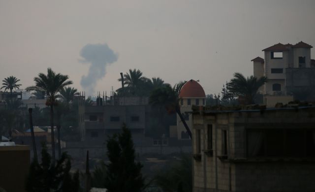 Επίθεση του Ισραήλ στη Γάζα μετά από εκτόξευση ρουκέτας στην Μπιρ Σέβα
