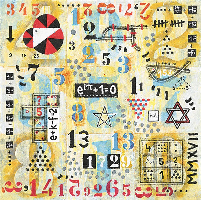 Μάθημα μαθηματικών μέσα από 36 εικαστικές δημιουργίες του Εουτζέν Τζοστ