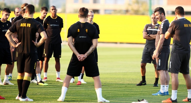 Η αποστολή της ΑΕΚ για τον αγώνα με τον Αρη