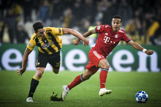 ΑΕΚ : Αντεξε εξήντα λεπτά κόντρα στην Μπάγερν