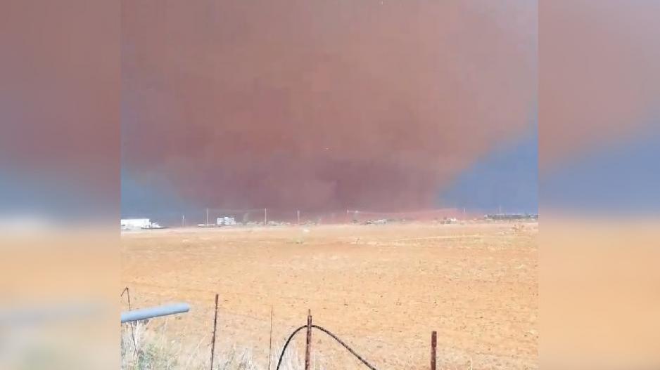 Φοβερές εικόνες του ανεμοστρόβιλου που σάρωσε τη Λευκωσία (φωτό + βίντεο)