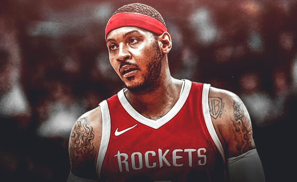 O Carmelo Antony στη θέση του σέντερ στους Houston Rockets