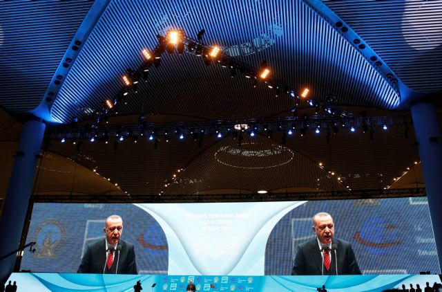 Η φίεστα του Ερντογάν για το νέο αεροδρόμιο Κωνσταντινούπολης (φωτο)