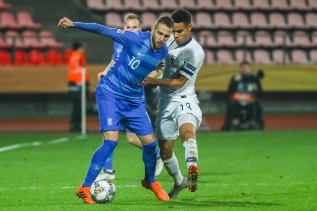 Εθνική Ελλάδος : Hττήθηκε από την Φινλανδία με 2-0