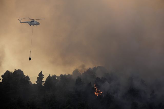 Φωτιά Χαλκιδική : Σε κατάσταση έκτακτης ανάγκης η Σάρτη