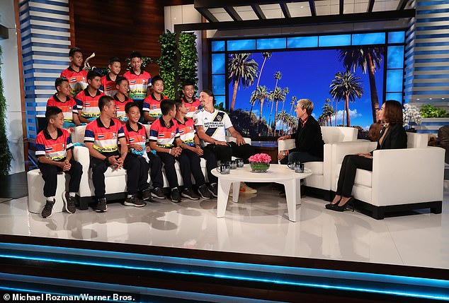 Ο Ιμπραΐμοβιτς συνάντησε τα 12 παιδιά που διασώθηκαν στην Ταϊλάνδη