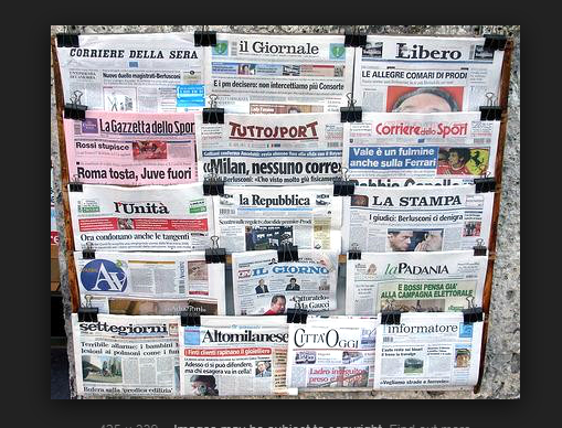 Δύσκολο το έργο των δημοσιογράφων στην Ιταλία