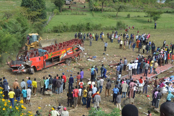 Τραγωδία στην Κένυα σε πολύνεκρη σύγκρουση λεωφορείου