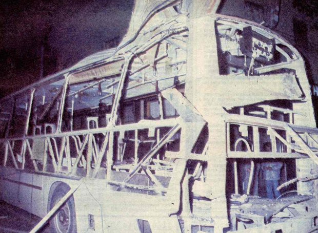 Η πρώτη μαζική τρομοκρατική επίθεση: Βόμβα σε αστικό λεωφορείο που τραυμάτισε 39 επιβάτες