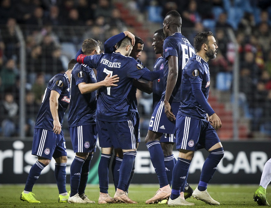 Ολυμπιακός : Εφτασε τις 35 εκτός έδρας νίκες στην Ευρώπη