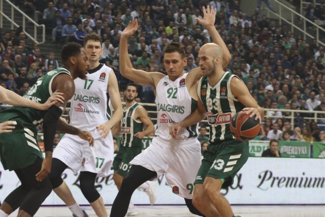 Παναθηναϊκός – Ζαλγκίρις Κάουνας 83-87