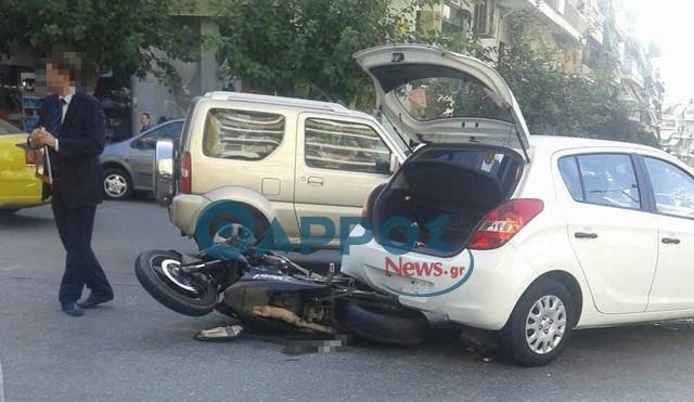 Καλφαγιάννης : Φωτογραφία από το σοβαρό τροχαίο του ηθοποιού