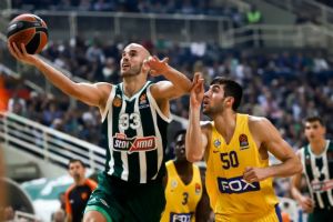 Ευρωλίγκα : Παναθηναϊκός – Μακάμπι 89-84