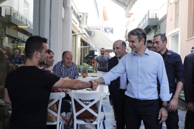 Περιοδεία Μητσοτάκη σε Αρτα και Πρέβεζα