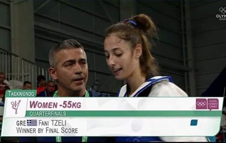 «Χάλκινη» η Τζέλη στο ταεκβοντό