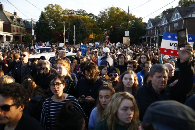 44 κατηγορίες απαγγέλθηκαν στον δράστη του Πίτσμπουργκ