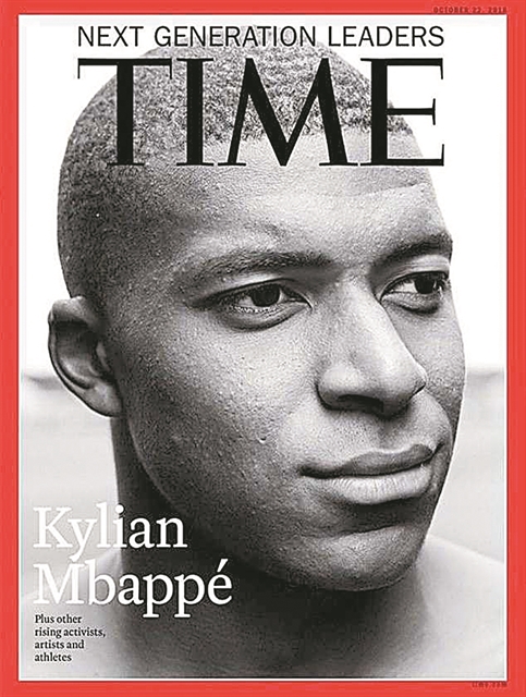 O Εμπαπέ στο «Time»