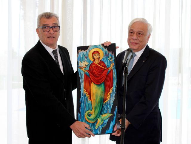 Μήνυμα στην Τουρκία έστειλε από τη Μυτιλήνη ο Παυλόπουλος