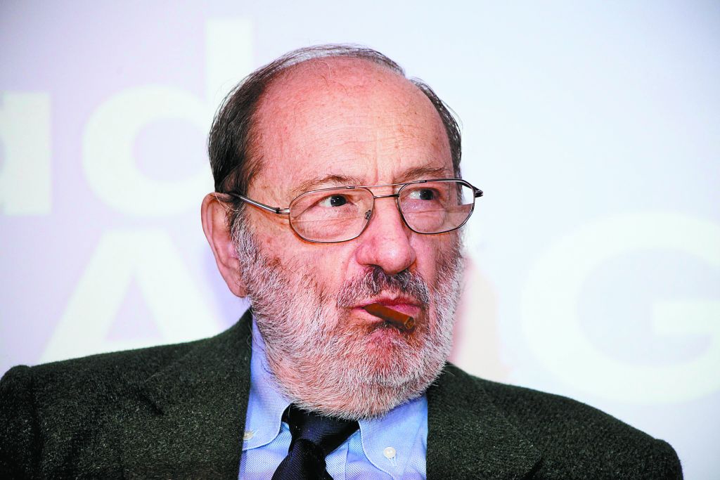 Ο Ουμπέρτο Εκο το 2018