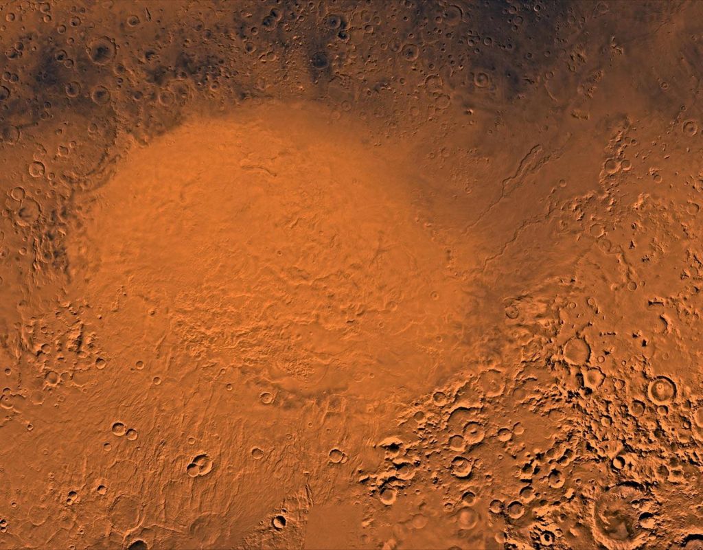 Αρχαίες λίμνες νερού εντοπίστηκαν στον κρατήρα «Ελλας« του Αρη
