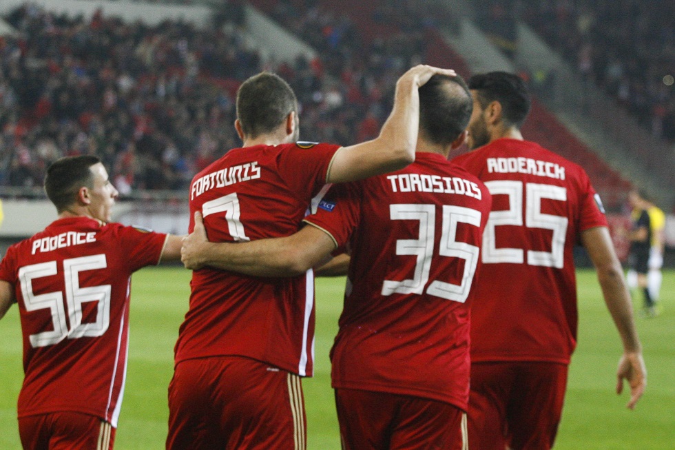 Europa League 2018 : Μόνος του ο Ολυμπιακός φέρνει την Ελλάδα κοντά στην 13η θέση