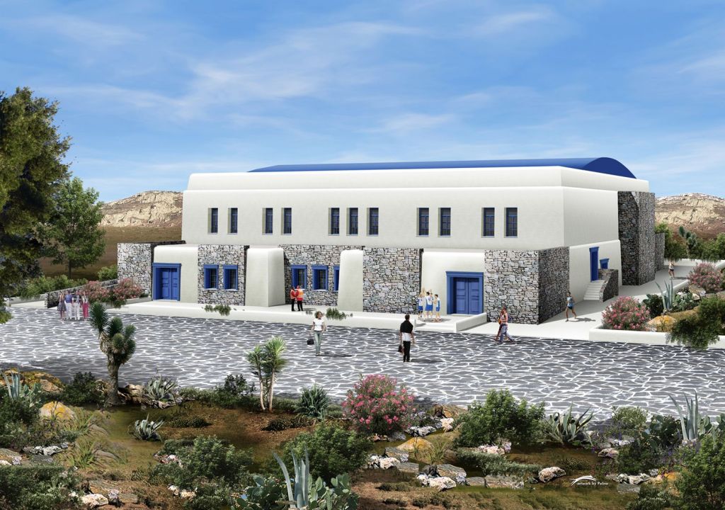 Ξεκινά η κατασκευή του πρώτου κλειστού γυμναστηρίου στο νησί