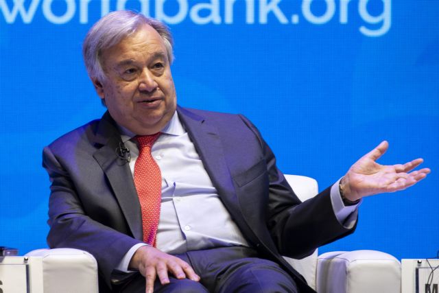 Γκουτέρες για δημοσιογράφους: Το ρεπορτάζ δεν είναι έγκλημα