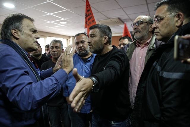 Εισβολή μελών της ΠΟΕ-ΟΤΑ στο υπουργείο Εργασίας (εικόνες)