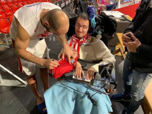 Η ιδιαίτερη συνάντηση του Σπανούλη με φίλαθλο του Ολυμπιακού