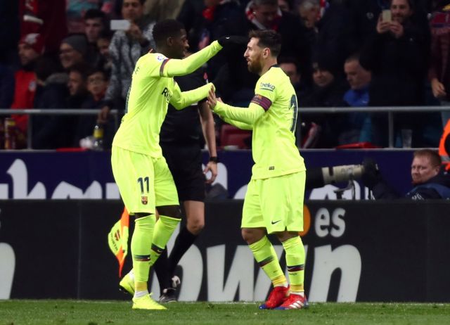 Ο Ντεμπελέ κράτησε την Μπαρτσελόνα στην κορυφή