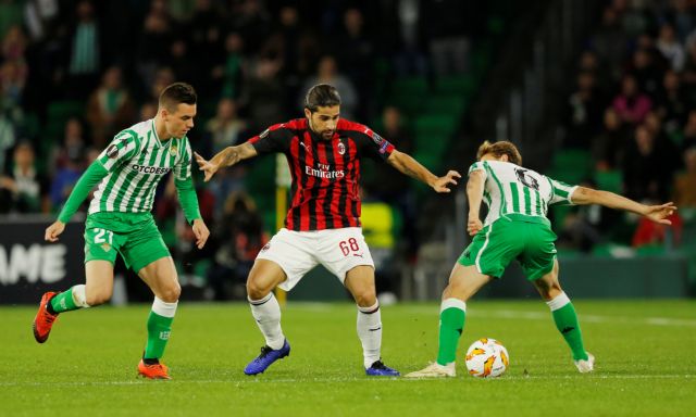 Europa League : Ισοπαλία για Μπέτις και Μίλαν