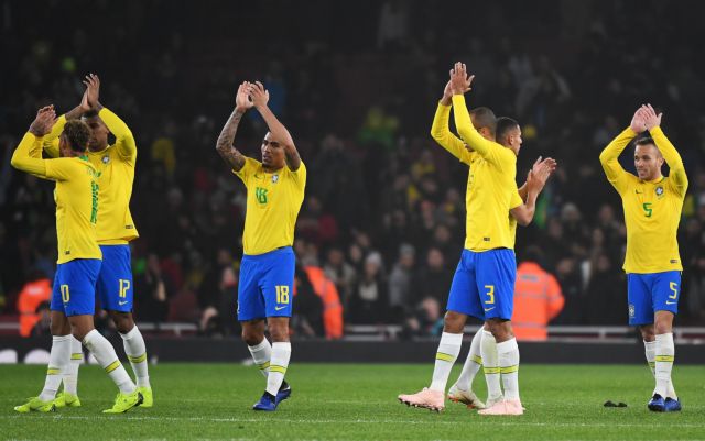 Φιλική νίκη της Βραζιλίας επί της Ουρουγουάης