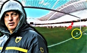 «Πέσιμο» Δημητριάδη, Λυμπερόπουλου στον βοηθό για γκολ που σωστά δεν μέτρησε