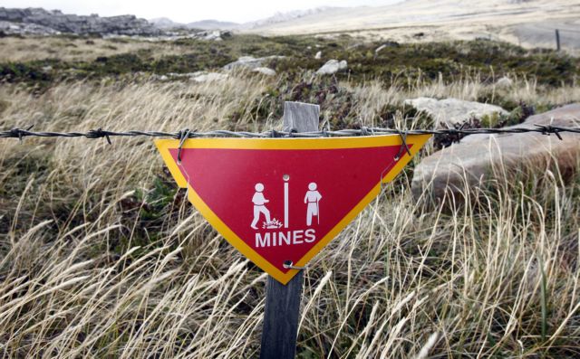 Βρήκαν ναρκοπέδιο του Β’ΠΠ κοντά στην Αγία Πετρούπολη