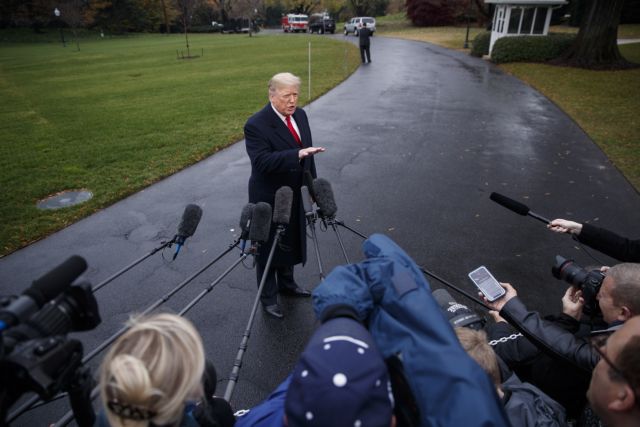 Τραμπ : Δεν είμαι χαρούμενος με όσα συμβαίνουν μεταξύ Ρωσίας και Ουκρανίας