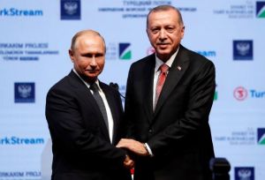 Ερντογάν και Πούτιν εγκαινιάζουν ένα τμήμα του TurkStream