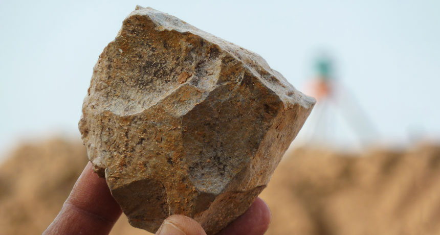 Ανακάλυψαν λίθινα εργαλεία ηλικίας 2,4 εκατομμυρίων ετών