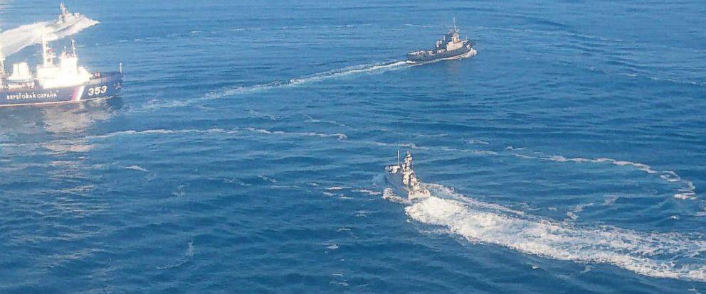 Ρωσία : Με χρήση όπλων καταλάβαμε τρία ουκρανικά πολεμικά πλοία