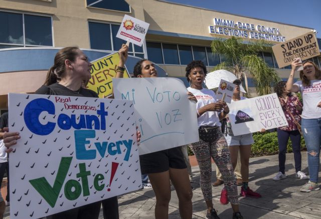 Ενδιάμεσες εκλογές ΗΠΑ: Εκλογικό θρίλερ στη Φλόριντα