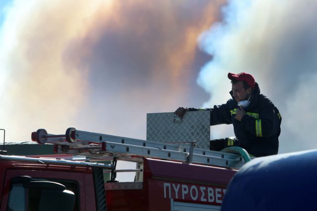 Φωτιά κατέκαψε 500 στρέμματα με χαμηλή βλάστηση στο Κιλκίς