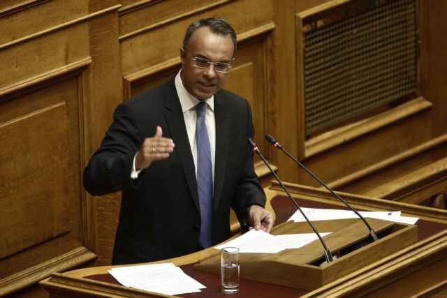 Σταϊκούρας : Η ΝΔ θα ψηφίσει την τροπολογία για τα αναδρομικά των ενστόλων
