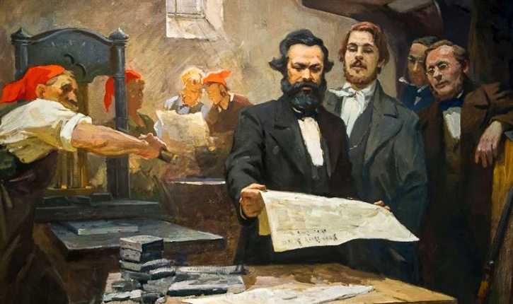 Ενα βιβλίο για τον επαγγελματία δημοσιογράφο Μαρξ