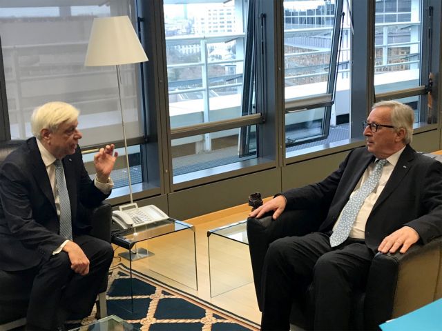 Παυλόπουλος – Γιούνκερ : Υπέρ της ένταξης χωρών των Βαλκανίων στην ΕΕ