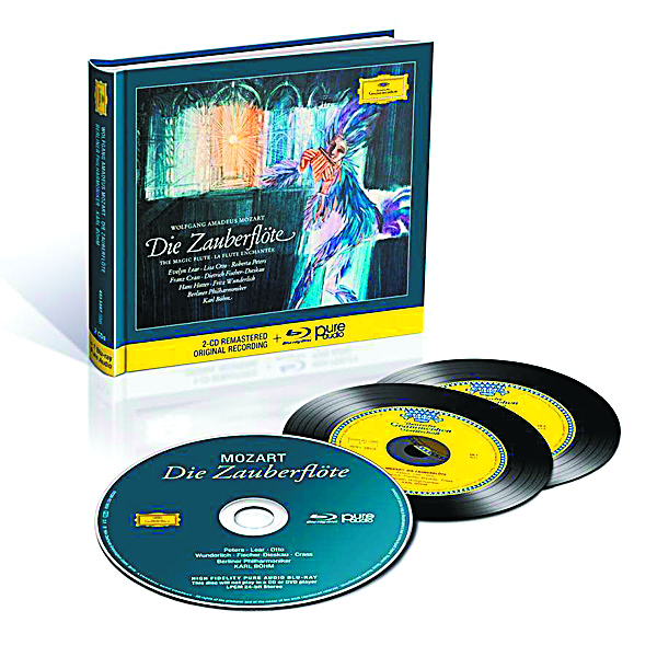 Μότσαρτ: Ο Μαγικός Αυλός, Φιλαρμονική Ορχήστρα του Βερολίνου, Καρλ Μπεμ, Deutsche Grammophon, 2 CD, 1 audio bluray